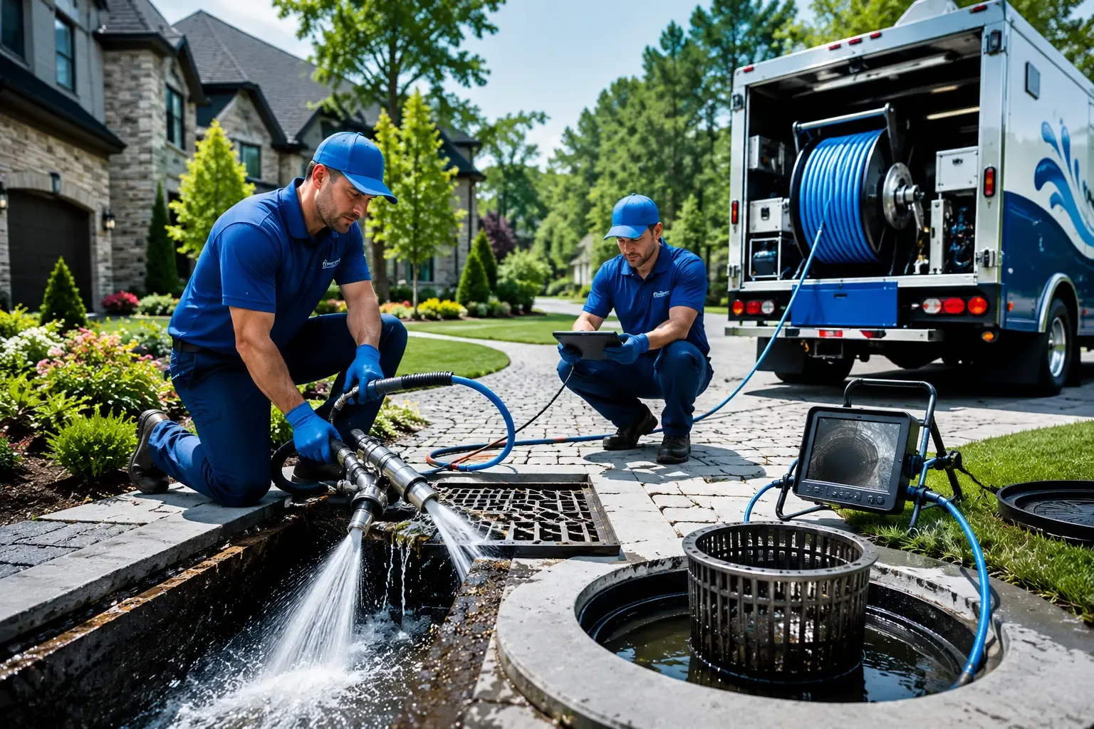 Local outdoor drain cleaning professionals in Mendon, OH