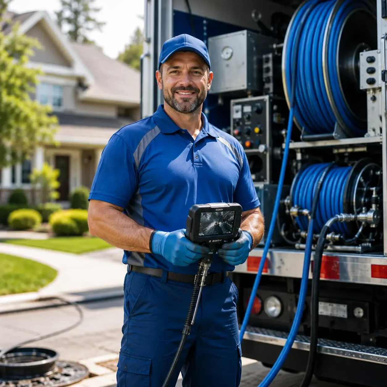Local outdoor drain cleaning specialists in Mendon, OH